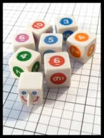 Dice : Dice - Game Dice - Unknown Numerals with Face Dice - Ebay Dec 2013